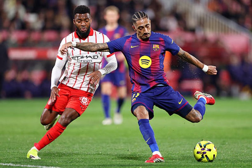 رافينيا ينتقد التحكيم بعد هزيمة برشلونة أمام جيرونا في مباراة مثيرة