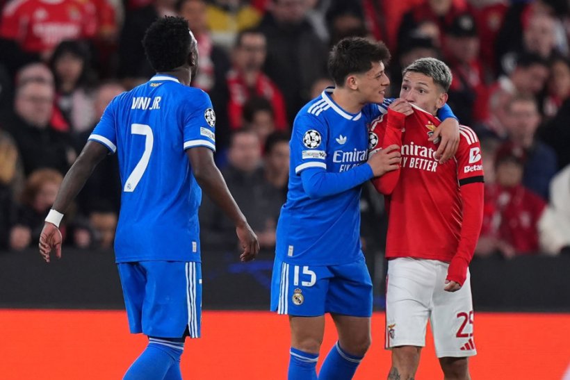 فيفا ينشر تفاصيل واقعة العنصرية في مباراة ريال مدريد وبنفيكا: فينيسيوس جونيور يتعرض للإساءة