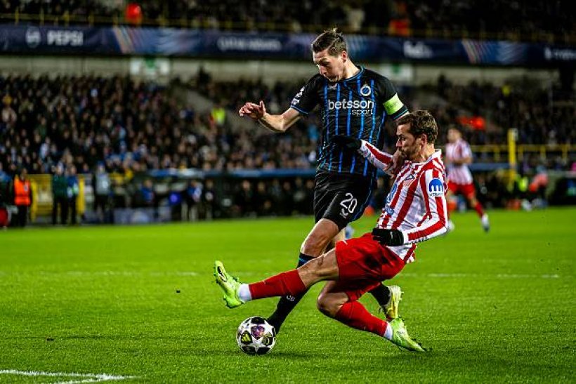 أتلتيكو مدريد وكلوب بروج يتعادلان في لقاء مثير بدوري الأبطال