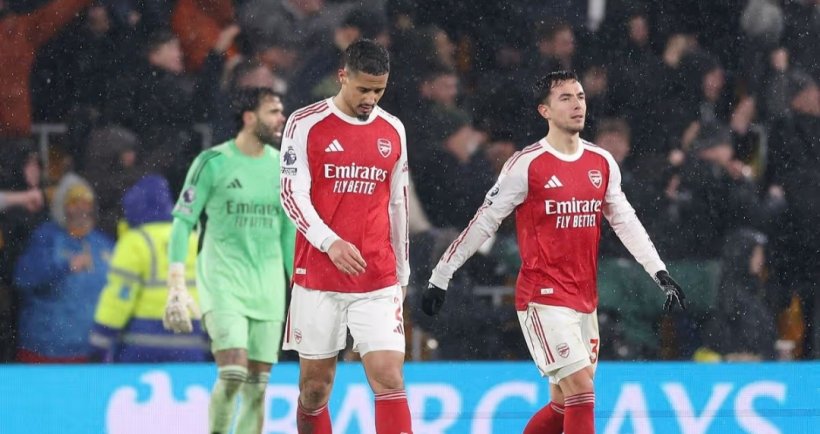 أرسنال يسير نحو الهاوية بعد تواصل النتائج المخيبة أمام وولفرهامبتون