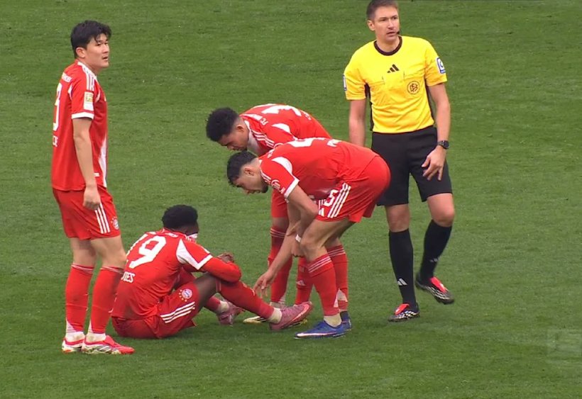 بايرن ميونيخ يواجه أزمة جديدة بإصابة ألفونسو ديفيز خلال قمة فرانكفورت