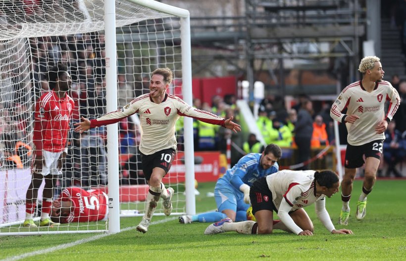ليفربول يخطف انتصاراً مثيراً على نوتينغهام في الدقائق الأخيرة من البريميرليج