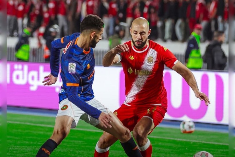 الوداد الرياضي يتألق بفوز قاتل على نهضة بركان بفضل حكيم زياش