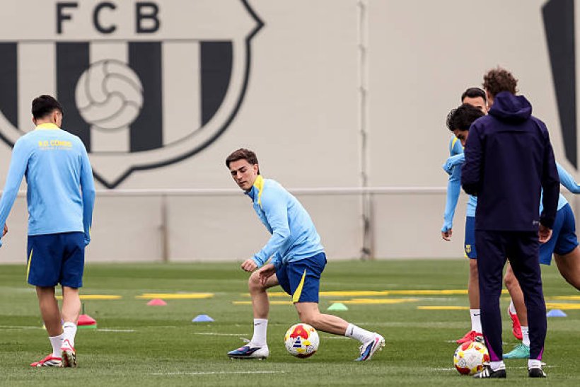 جافي ينضم لبعثة برشلونة رغم غيابه عن مباراة بلباو استعداداً لنيوكاسل