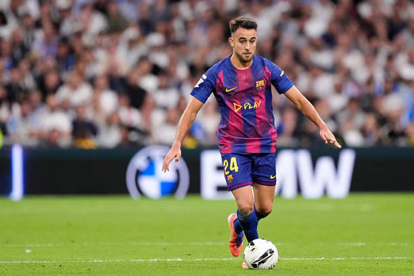 إريك جارسيا جاهز للمشاركة مع برشلونة أمام إشبيلية بعد الفحوصات الطبية