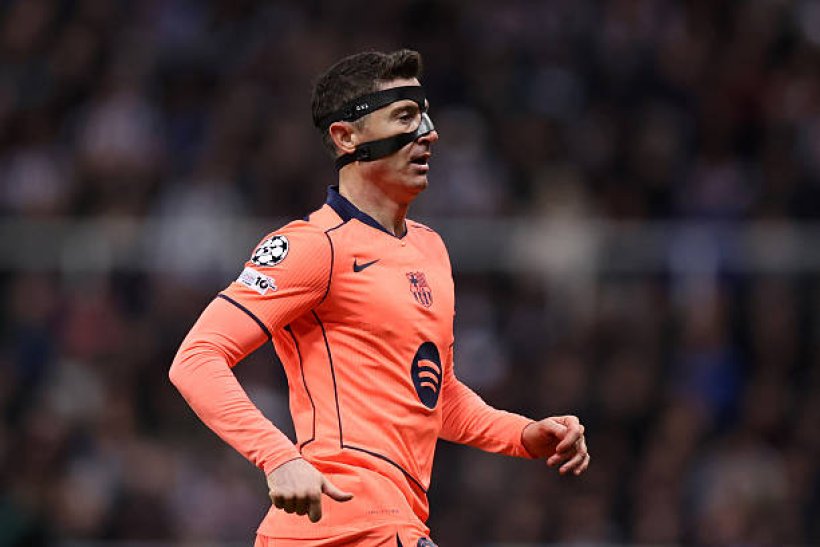 يوفنتوس يزاحم ميلان على ضم روبرت ليفاندوفسكي نجم برشلونة