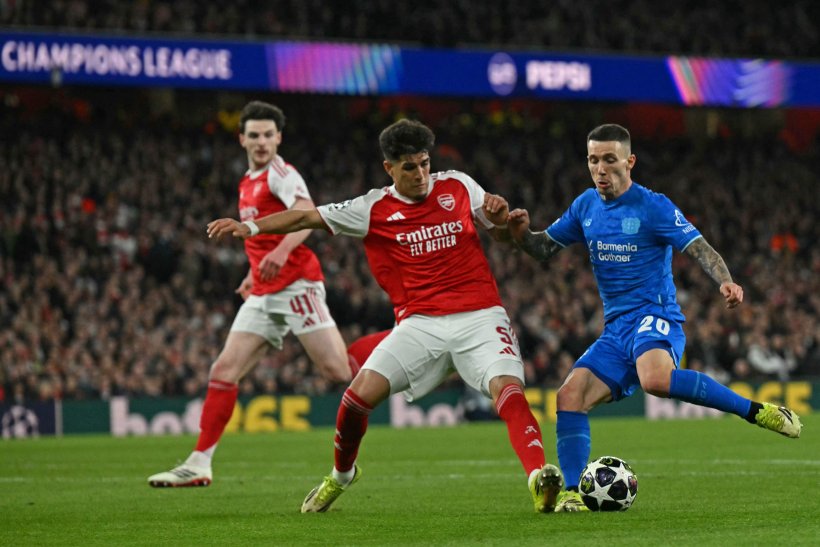 آرسنال يحقق انتصاراً مزدوجاً على ليفركوزن ويتأهل لربع نهائي دوري أبطال أوروبا