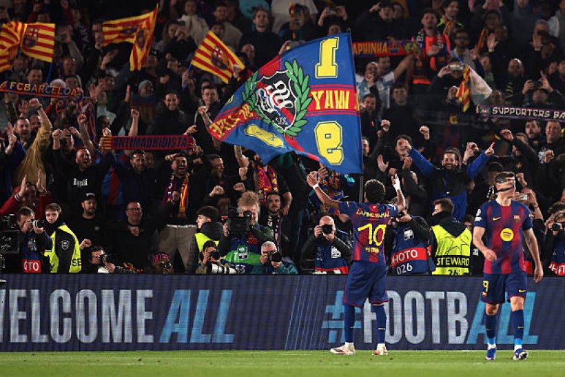 جماهير برشلونة تشتكي من ضعف رؤية المرمى في كامب نو بعد إعادة افتتاحه