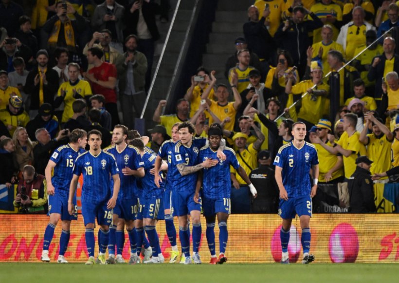 فيكتور جيوكيريس يحقق انتصاراً كبيراً للسويد أمام أوكرانيا ويقودها إلى نهائي ملحق كأس العالم
