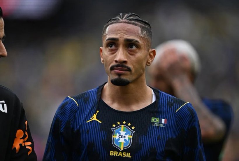 قلق مزدوج لبرشلونة والمنتخب البرازيلي بعد إصابة رافينيا أمام فرنسا