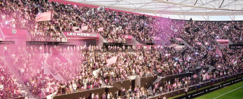 إنتر ميامي يروج لإرث ميسي بتسمية منصة في ملعبه